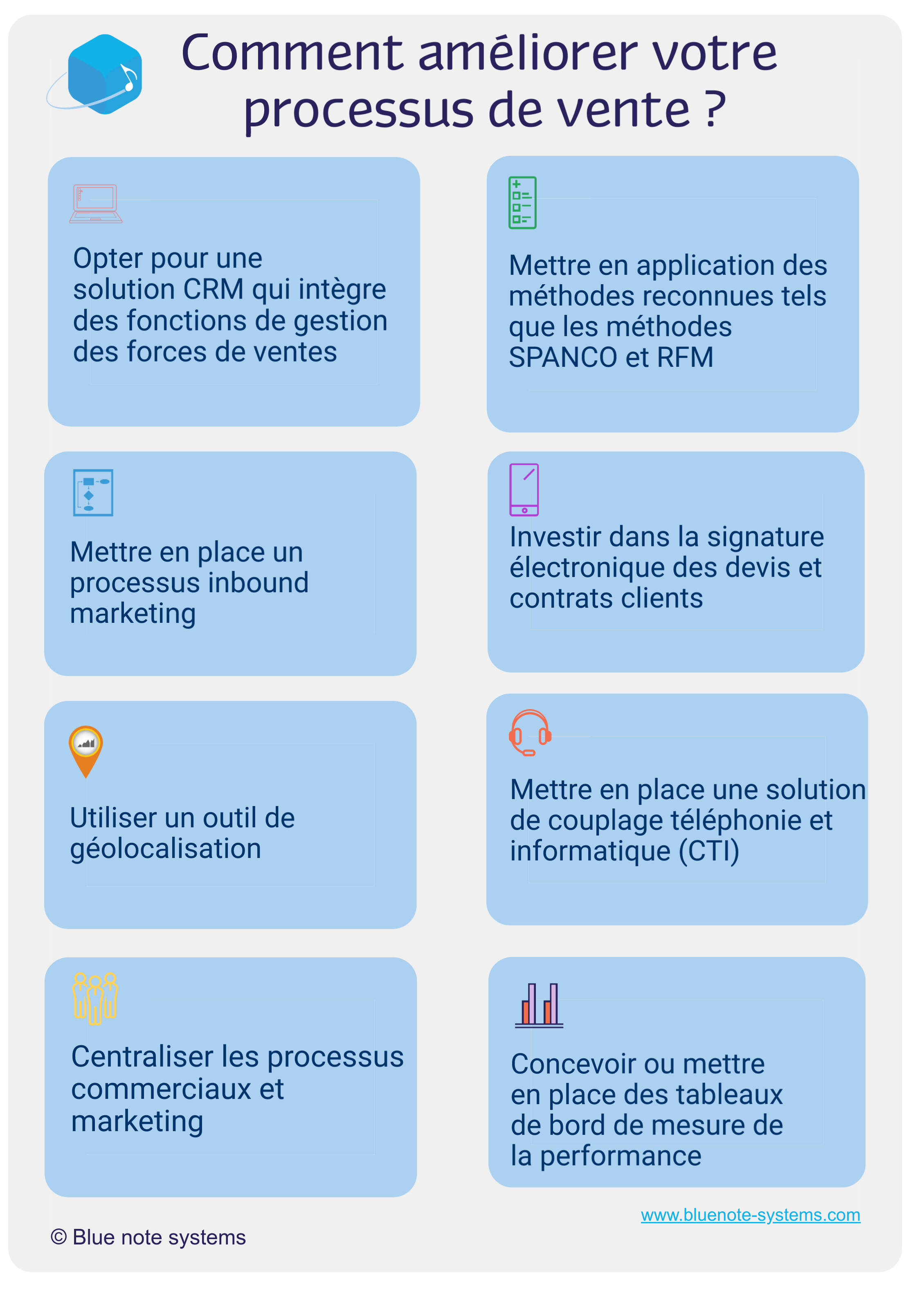 Comment améliorer processus vente